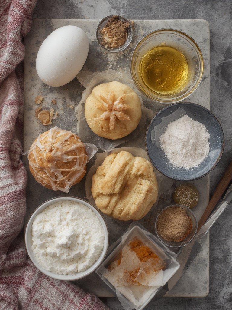 Frisch gebackene süße Pfannkuchen aus unserem Rezept auf einem Teller serviert
