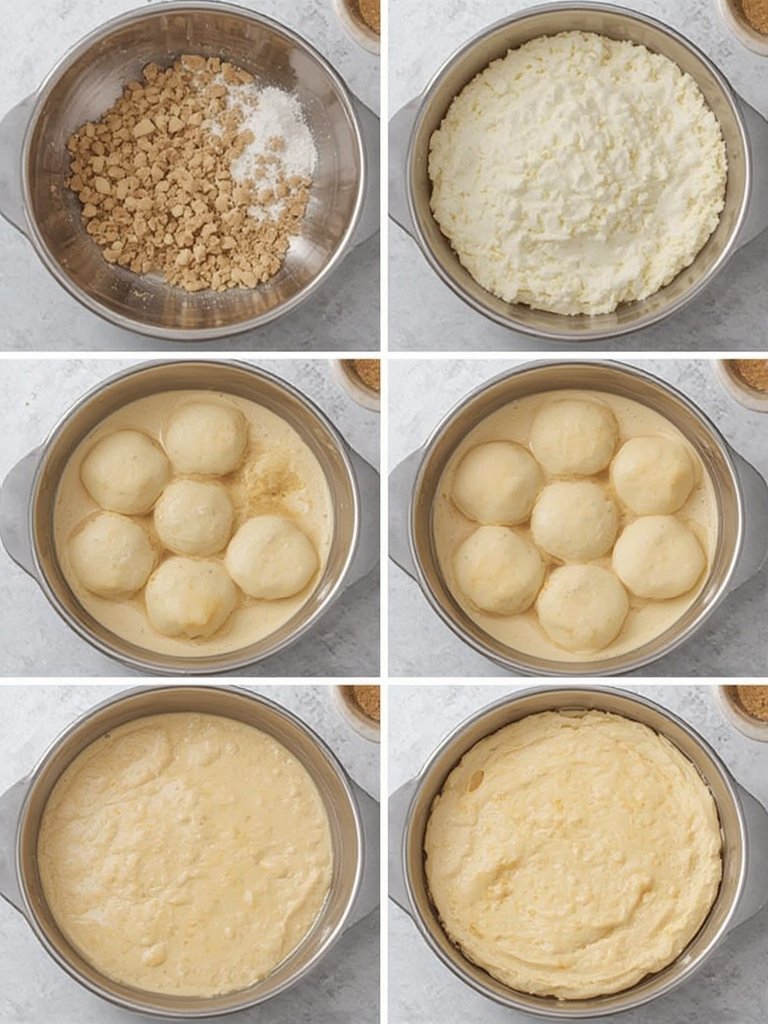 Zutaten für das süße pfannkuchen rezept auf der Arbeitsfläche